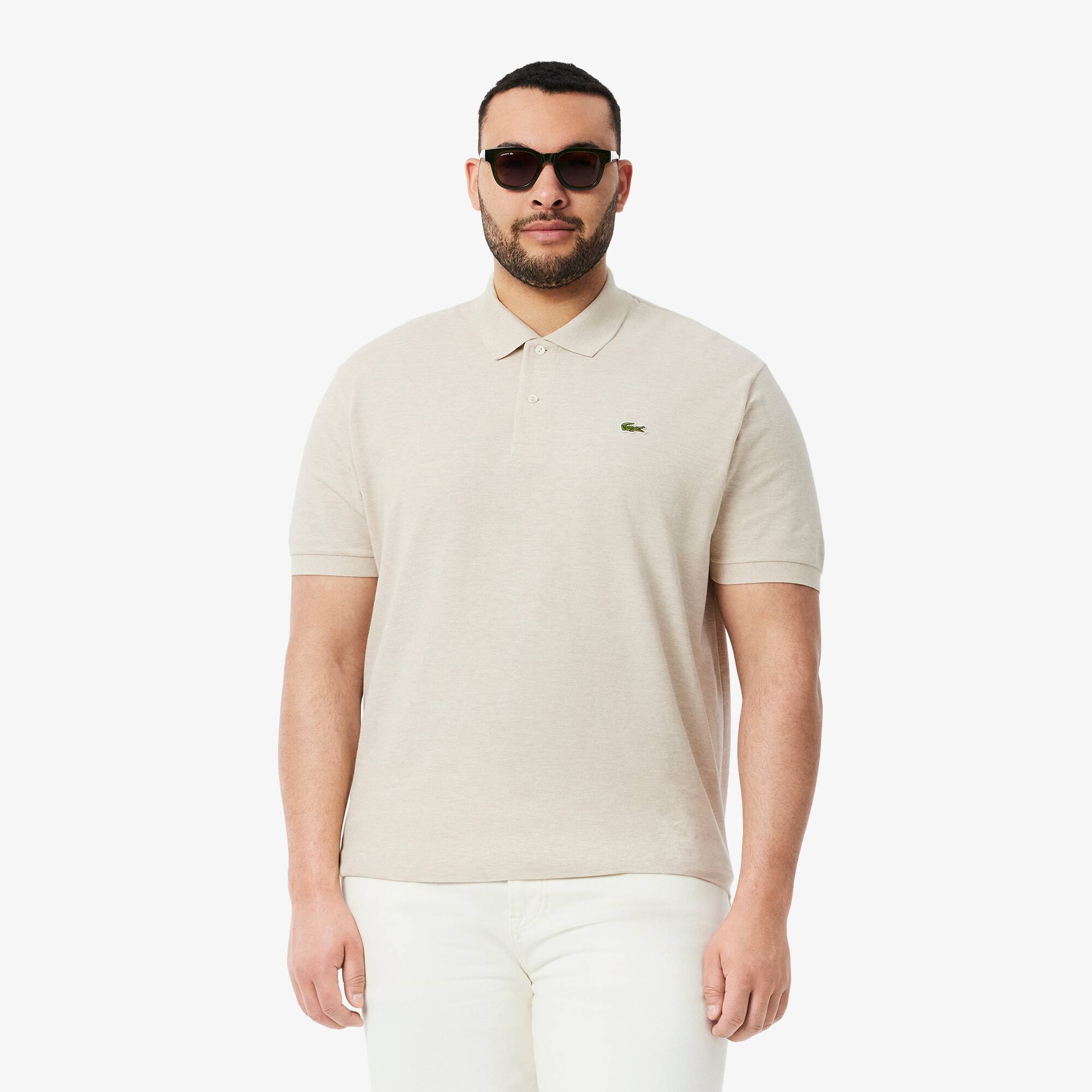 Classic Fit L.12.12 Marl Polo Shirt - Men's Short Sleeves