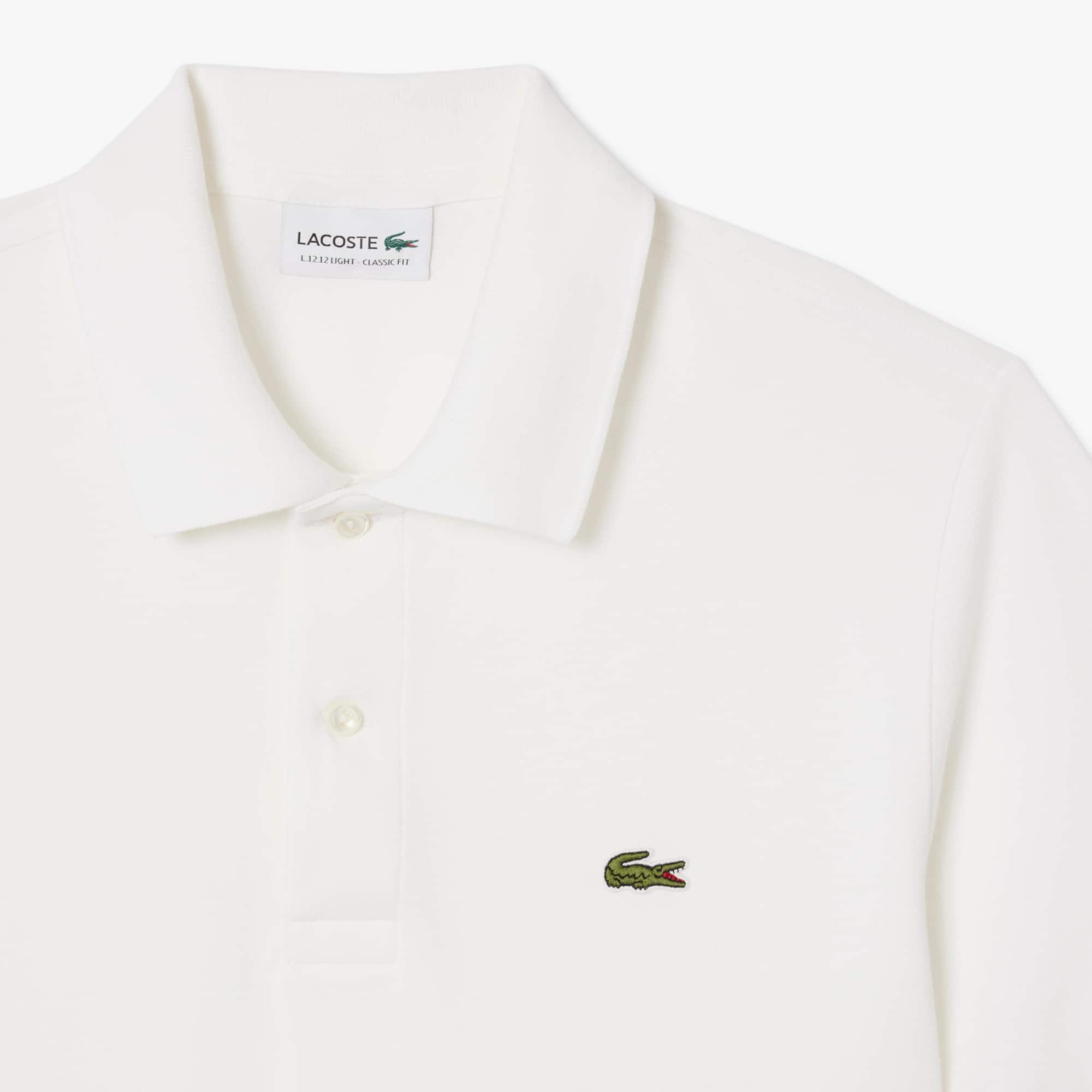 Tシャツ・カットソー LACOSTE SS25 CLASSIC L/S POLO (L1312 001) Classic Fit L.12.12 LIGHT Polo Shirt - Men's Short Sleeves