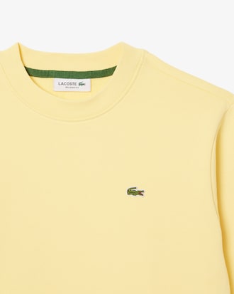 Relaxed Fit Fleece Crew Neck Sweatshirt
