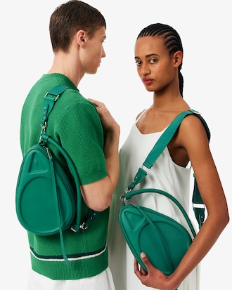 Runway Leather Racket Bag