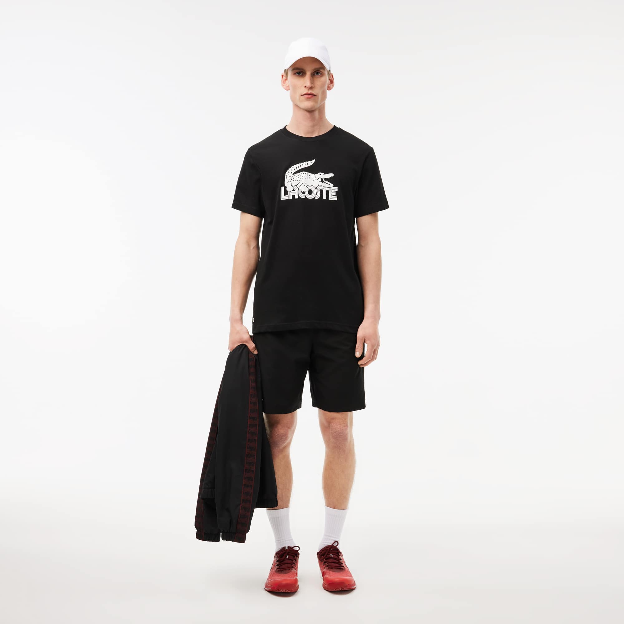 Lacoste【軽くて通気性が良い☆Ultra Dry Tennis T-shirt】 Ultra Dry Cotton Sport T-shirt - Men's t-shirts - New In