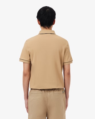 Regular Fit Paris Stretch Piqu&eacute; Polo Shirt