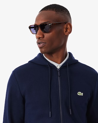 Zip-Up Fleece Hoodie