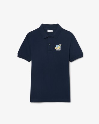 Unisex Lacoste x Club Med Piqu&eacute; Badge Polo Shirt