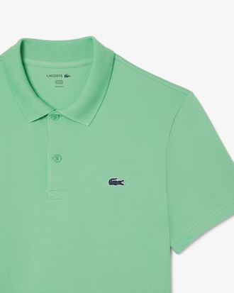 Regular Fit Cotton Blend Polo Shirt