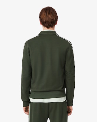 Paris Piqu&eacute; Zip Front Track Jacket