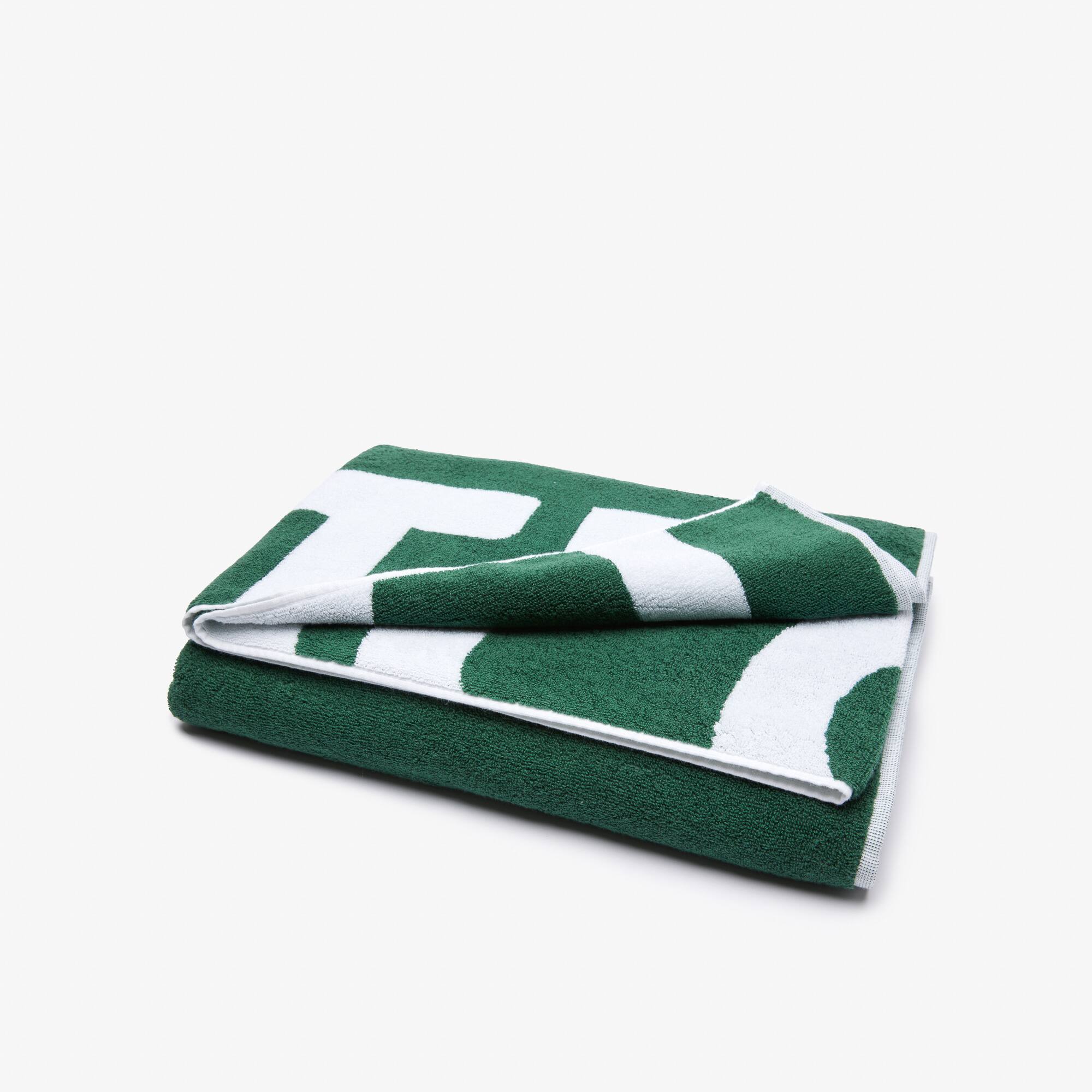 beach towel lacoste