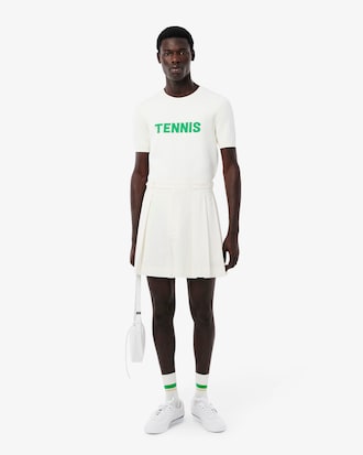 Runway Pleated Wool Bermuda Shorts