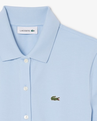 Stretch Piqu&eacute; Polo Collar Playsuit