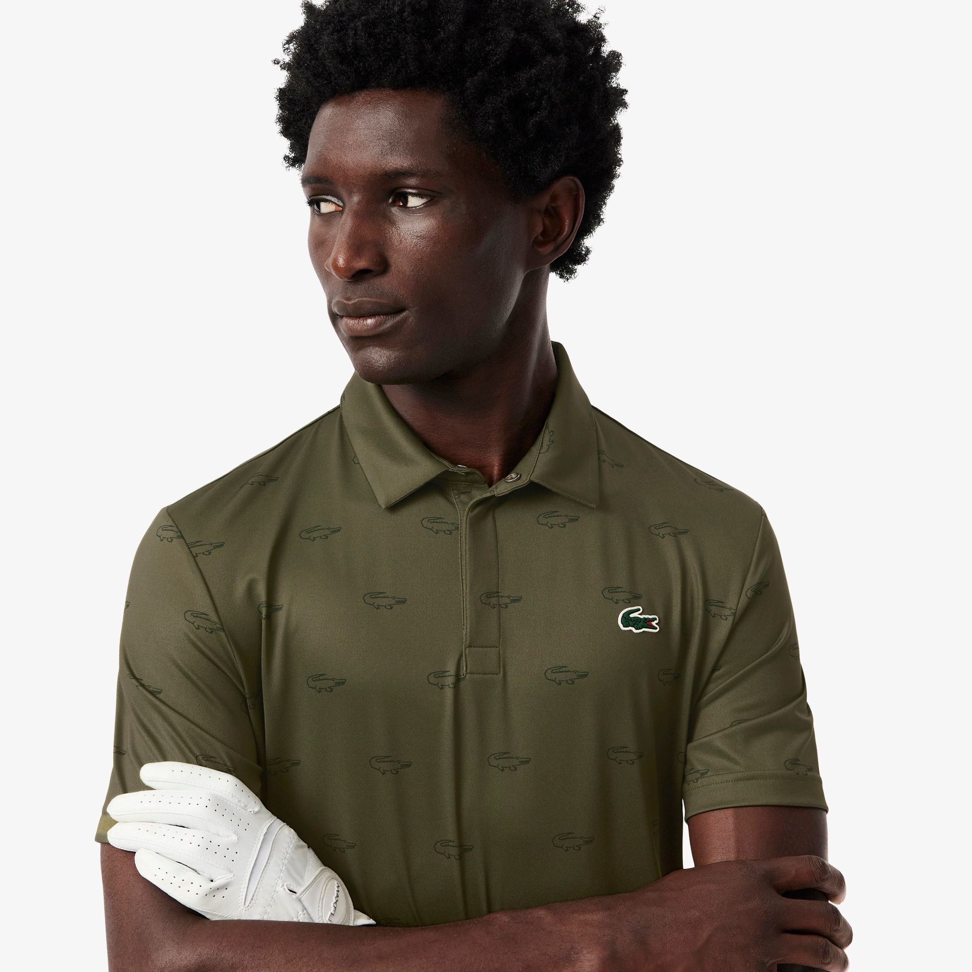 Regular Fit UV Protect Golf Polo Shirt - Men's Short Sleeves Polo