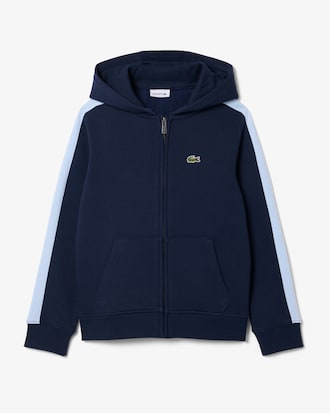 Zipped Fleece Hoodie