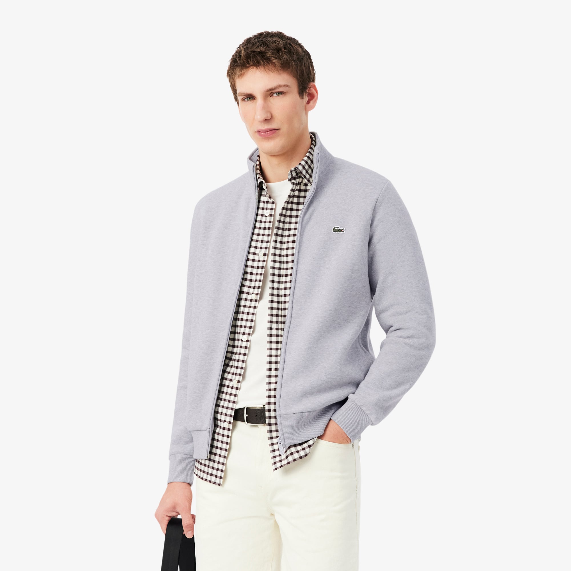 Zipped Fleece Sweatshirt - Men's Sweatshirts - New In 2026 | Lacoste