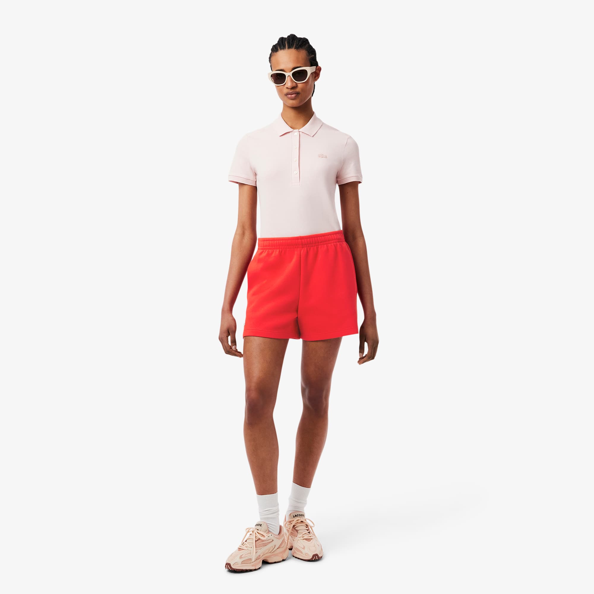Double Face Piqué Shorts - Women's Shorts - New In 2025