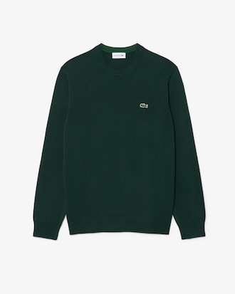 Monochrome Crew Neck Cotton Sweater