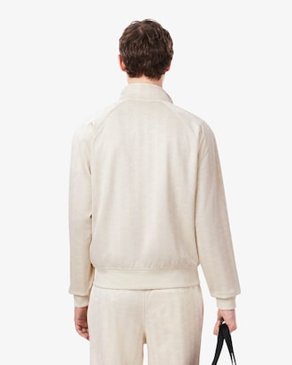 Monogram Jacquard Zipped Jacket