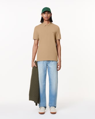 Regular Fit Paris Stretch Piqué Polo Shirt