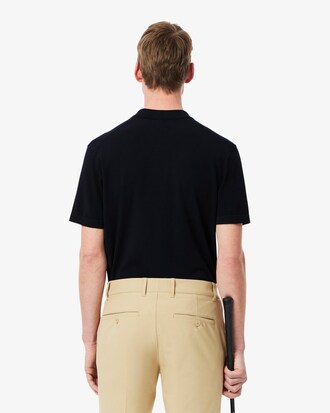 Short Sleeved Polo Collar Golf Sweater