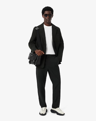 Ossian Flap Close Leather Satchel