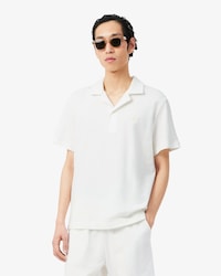 Classic Fit Textured Polo Shirt