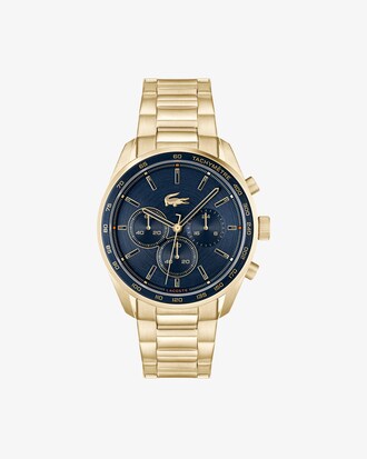Boston Ion-Plated Stainless Steel Chronograph Watch