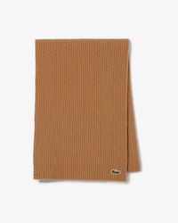 Ribbed Wool Scarf