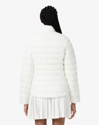 Water-Repellent Quilted Puffed Jacket