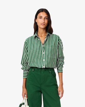 Oversized Cotton Poplin Shirt
