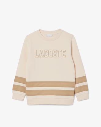 Mesh Panel Fleece Sweatshirt