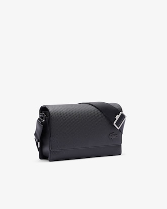Chantaco Leather Flap Close Reporter Bag