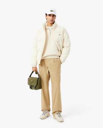 Crocodile Badge Cotton Twill Cap