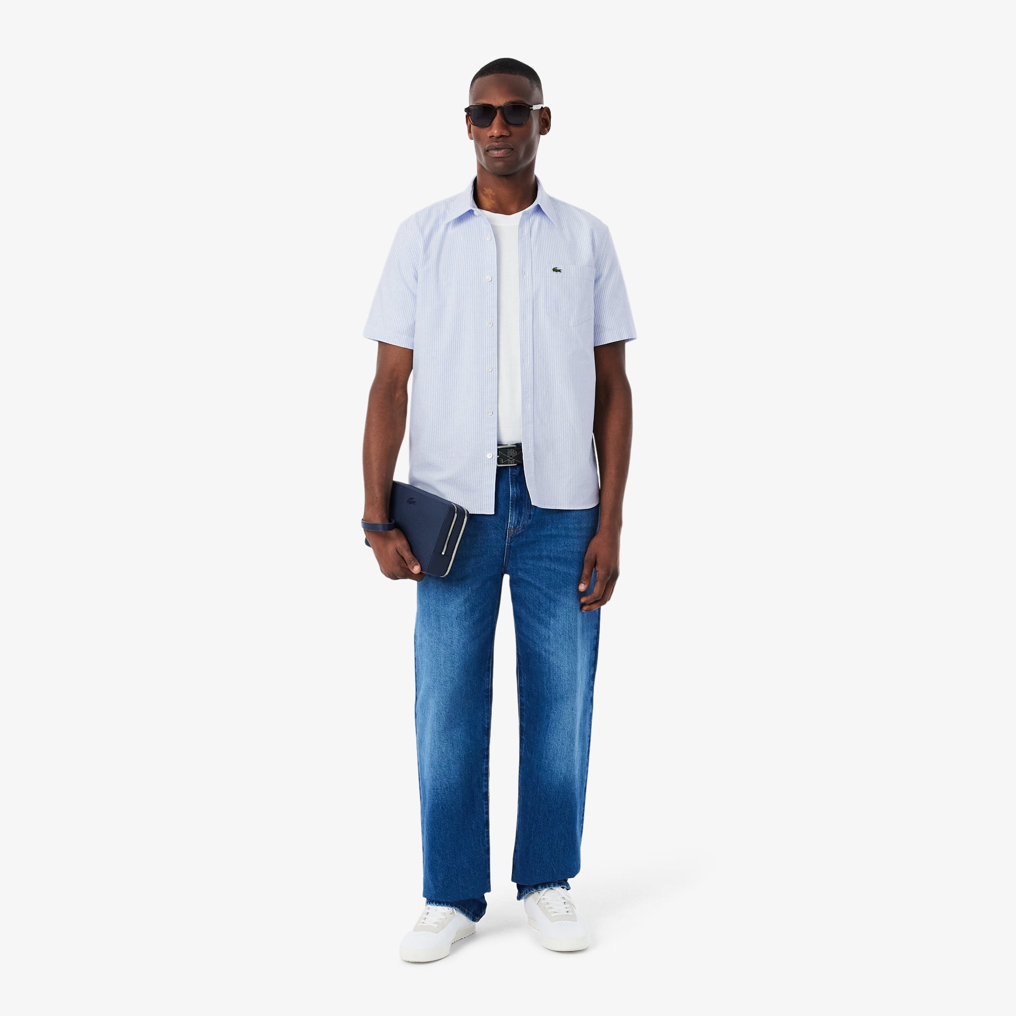 Regular Fit Short Sleeved Oxford Shirt - Men's Short Sleeves