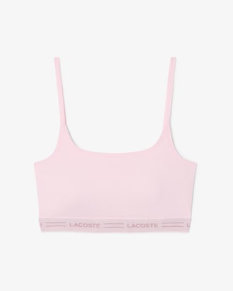 Scallop Band Microfiber Bralette