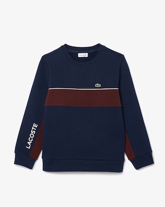 Colour-Block Fleece Sweatshirt