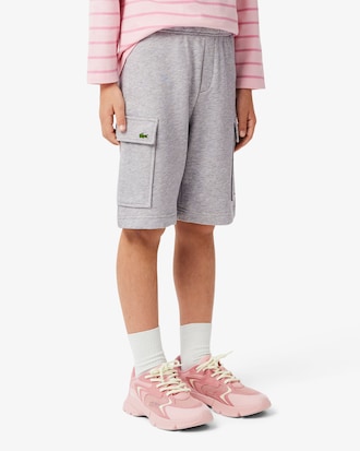 Fleece Cargo Shorts
