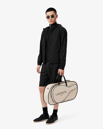 Large Heritage Canvas Racket Bag