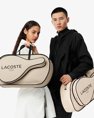 Large Heritage Canvas Racket Bag