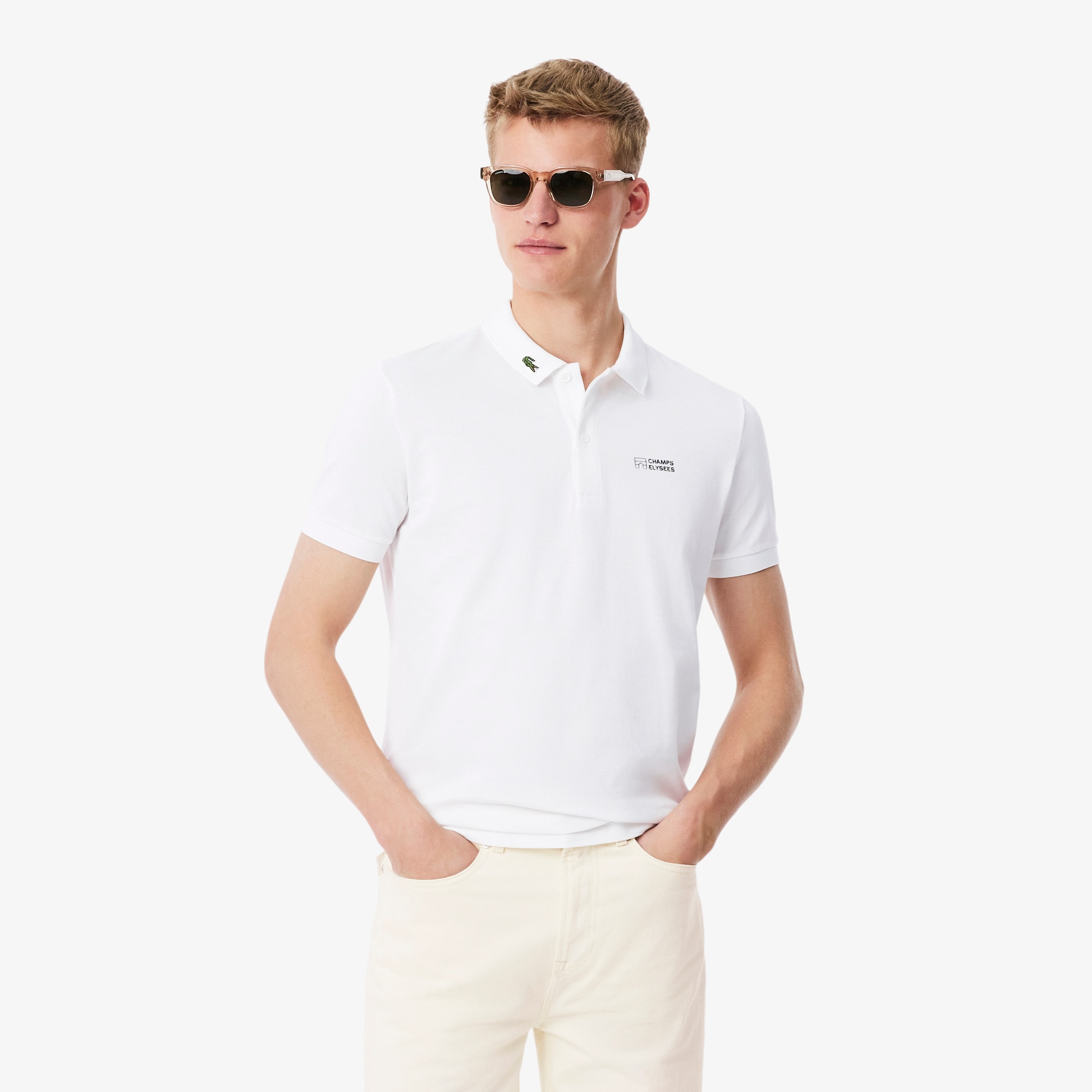 Regular Fit L.12.12 Champs-Élysées Edition Polo Shirt - Men's