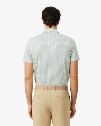 Regular Fit Printed Golf Polo Shirt