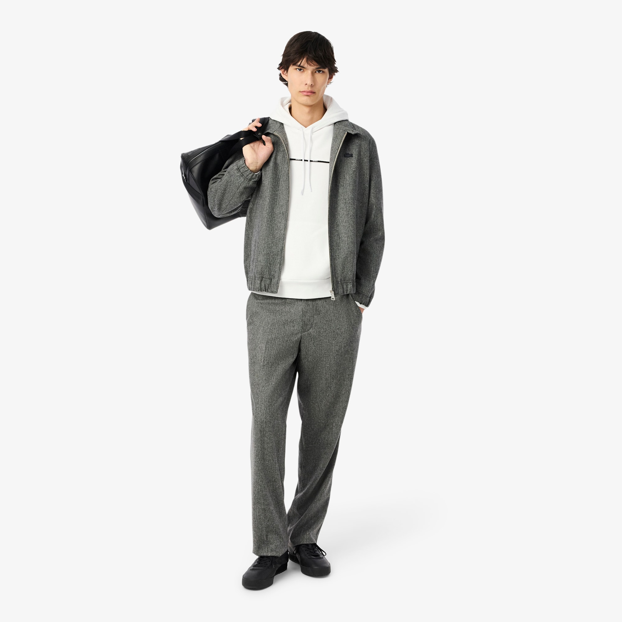 Classic Fit Logo Stripe Sweatshirt - Men's Sweatshirts - New