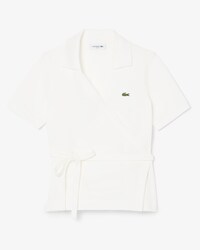 Stretch Mini Piqu&eacute; Wrap Polo Shirt