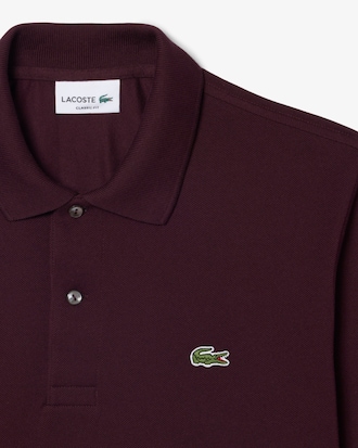 Classic Fit Long Sleeved L.12.12 Polo Shirt