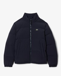 Water-Repellent Hooded Down Jacket