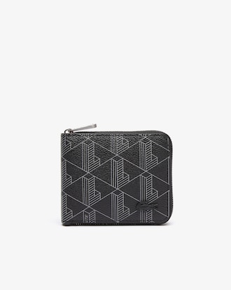 Zipped Monogram Billfold