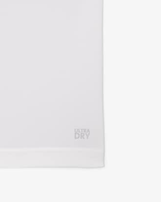 Colour-Block Printed Tennis Polo Shirt