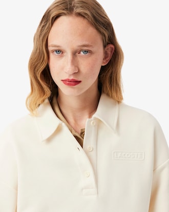 Polo Collar Sweatshirt