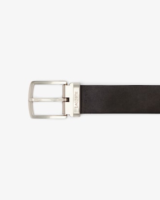 Smooth Leather Belt and 2 Buckle Gift Set