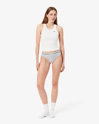 Stretch Cotton String Briefs