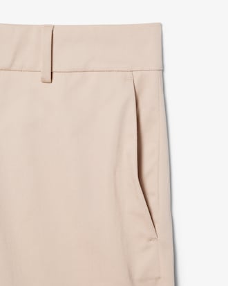 Straight Fit Cotton Gabardine Chino Pants