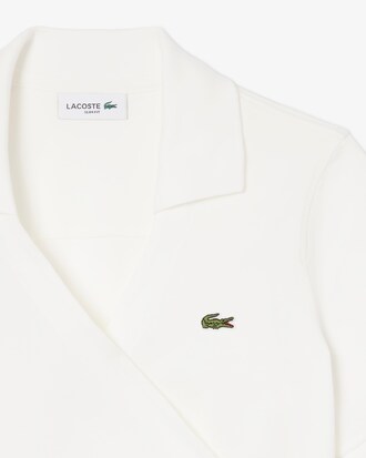 Stretch Mini Piqu&eacute; Wrap Polo Shirt