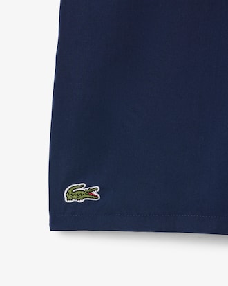 Monochrome Lined Swim Trunks